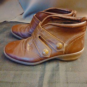 Notter Leather boots - Made in England - Size 6